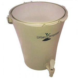 Urban Composter Bokashi Bucket CITY 7L - Natural