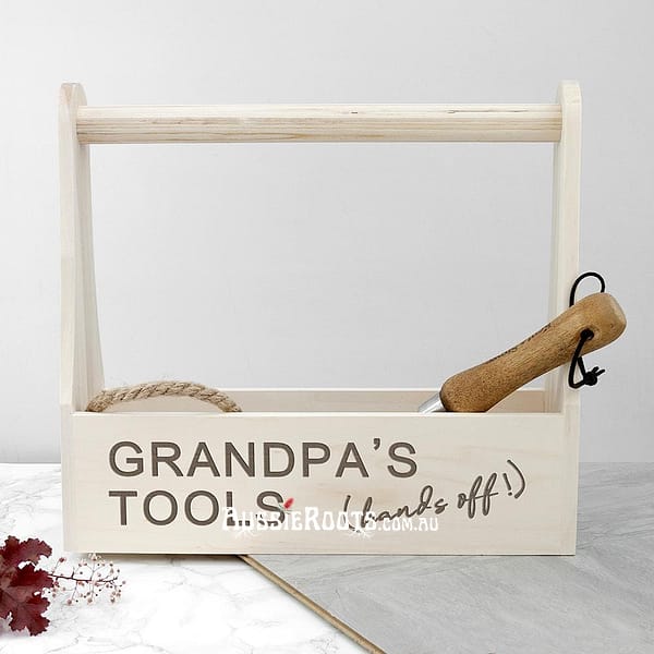 Personalised Hands Off Garden Tool Holder