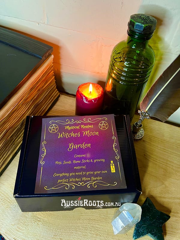 Witches Moon Garden Grow Kit - Garden, Herbs, Spells, Magic, Alter